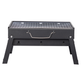 Portable Charcoal BBQ Grill with Folding Feet – Compact, Lightweight Grill for Camping and Picnics