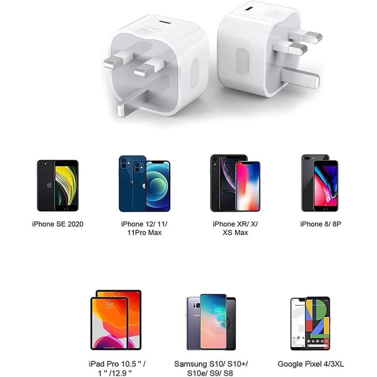 Ven-Dens 20W USB-C PD Wall Charger, Fast Charging Travel Plug Adapter for Samsung Galaxy S22 – SP-TC78A