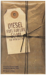 Diesel Fuel for Life Eau de Toilette Spray 50ml – Fresh & Citrus, Spicy Fragrance for Men