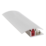 Genesis 40mm Aluminium Adjustable Height Door Threshold Strip with Easy Clip TTG Pivots – Carpet to Wood, Laminate & Tile