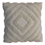 Artisan Furniture Diamond Tufted Cushion Set of 2, 100% Cotton – Scandi-Style Sofa and Bed Cushions, Sage Green