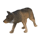Mojo Timber Wolf Walking Figurine – Realistic Wildlife Toy