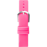 Limit Girls' Analogue Watch – White Dial, Pink Silicone Strap, 100m Water Resistant