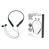 Intempo EE4301 Bluetooth Neckband Earphones with Cushioned Earbuds & Magnetic Design – Sports Earphones, Black