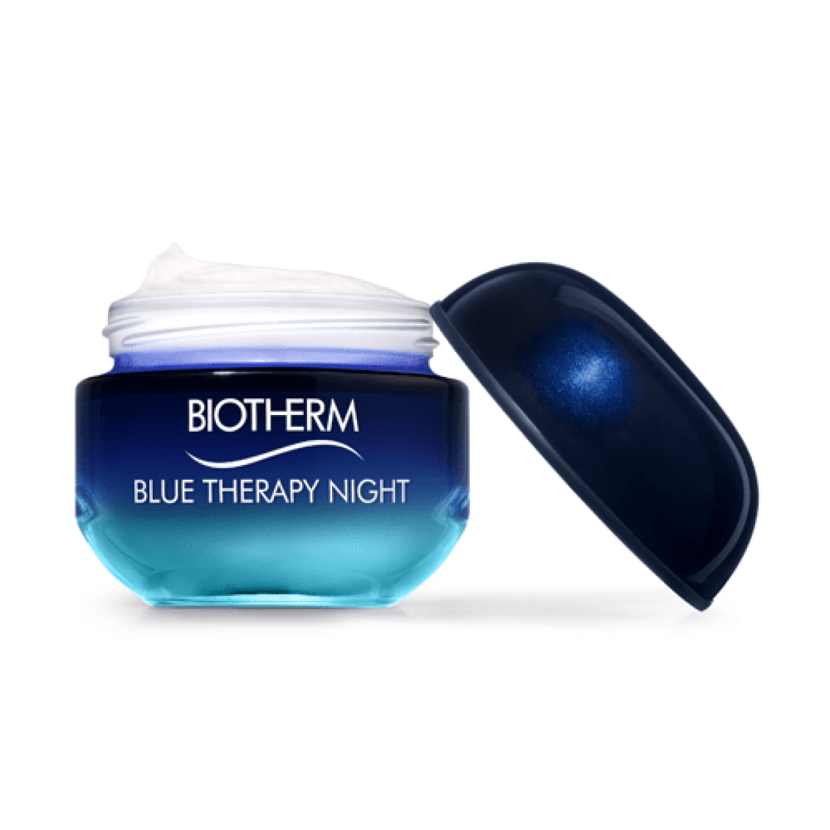 Biotherm Blue Therapy Night Cream 50ml – Overnight Repair with Life Plankton & Algae Extracts