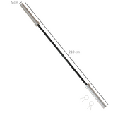 SPORTNOW 210cm Barbell Bar for 2"/5cm Weight Plates, 20kg with 200kg Capacity – Home Gym Weight Lifting Bar