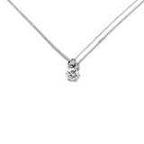 Aye Do Gifts 40th Birthday Mini Gift Hamper with Cubic Zirconia Silver Necklace & Chocolate Hearts
