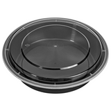 VINSANI 20-Pack Round Meal Prep Containers with Lids – Airtight, Stackable Food Storage