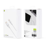 WYEFLOW TPE USB Charging & Data Cable 3m with 10W Output – Long Phone Charging Lead, White