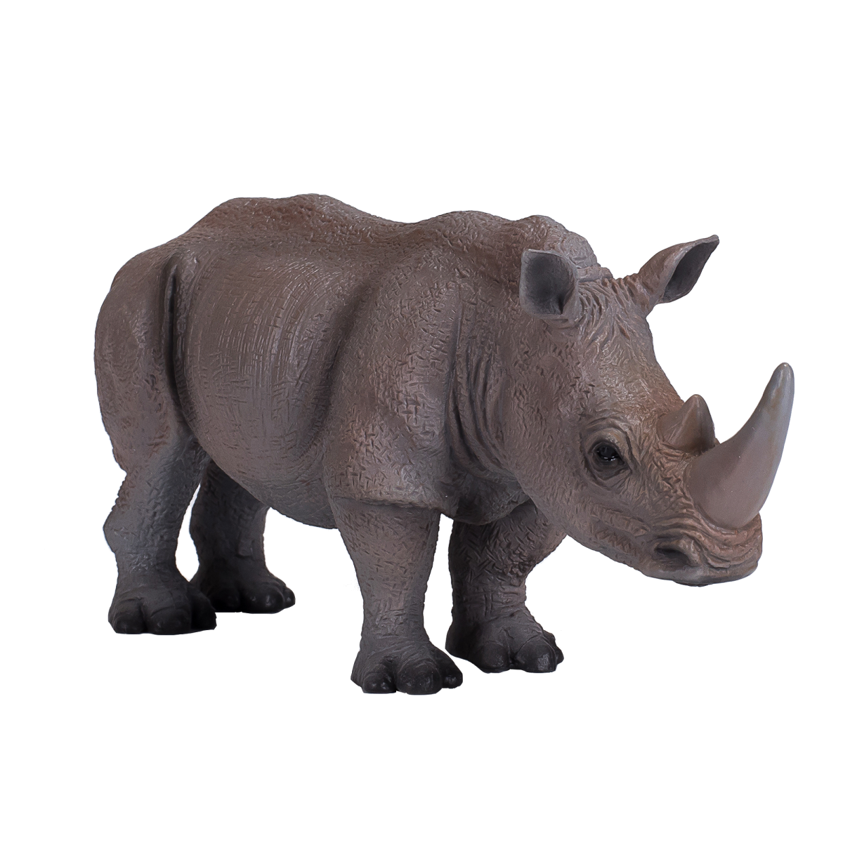 Mojo White Rhinoceros Figurine – Realistic African Wildlife Toy