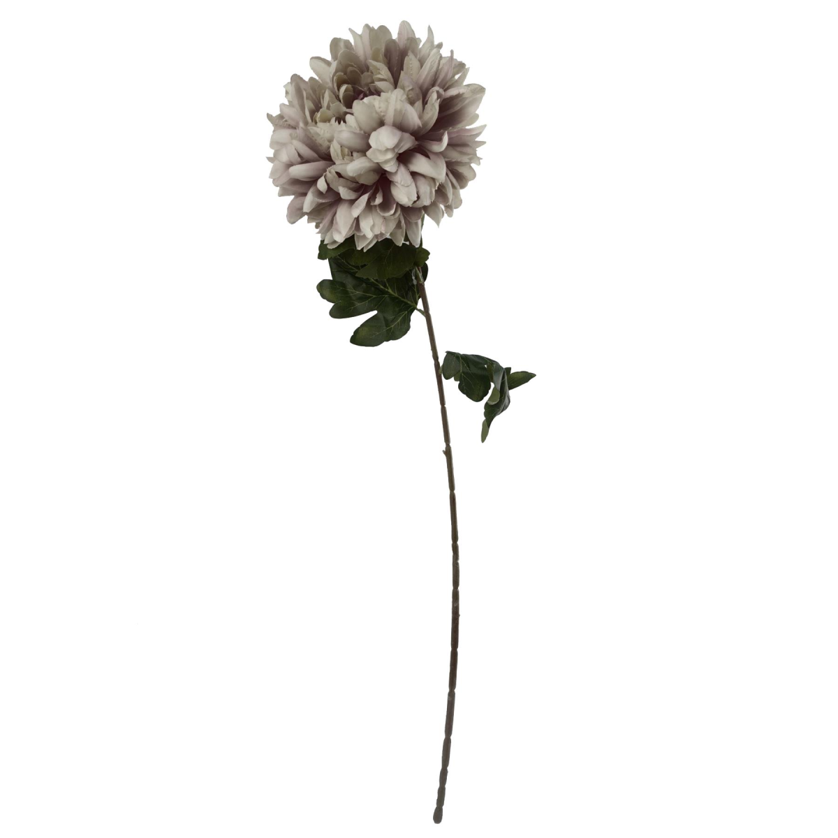 Leaf 75cm Extra Large Artificial Reflex Chrysanthemum Stem – Silk Petals, Mushroom