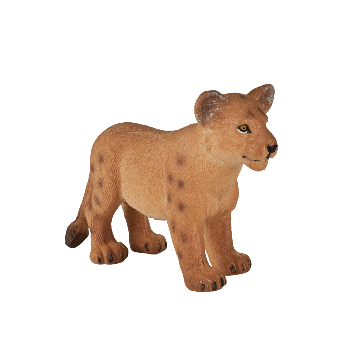 Mojo Lion Cub Standing Figurine – Realistic Big Cat Toy