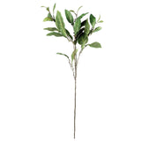 Artificial Ficus Foliage Stems, Pack of 6 – 90cm Wired Realistic Greenery for Floral Arrangements