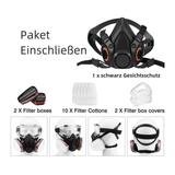 Respiratory Half Mask – Gas, Dust and Paint Mask with Replaceable Filter