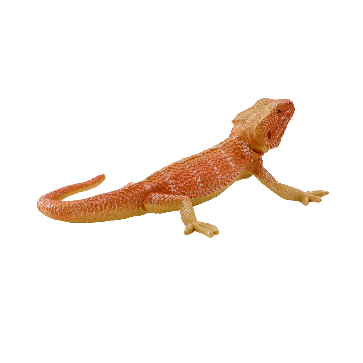 Mojo Bearded Dragon Figurine, Hand-Painted Realistic Reptile Toy