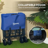 Folding Hand Truck Trolley with 62L Cargo Bag – 120kg Capacity, Shopping & Moving
