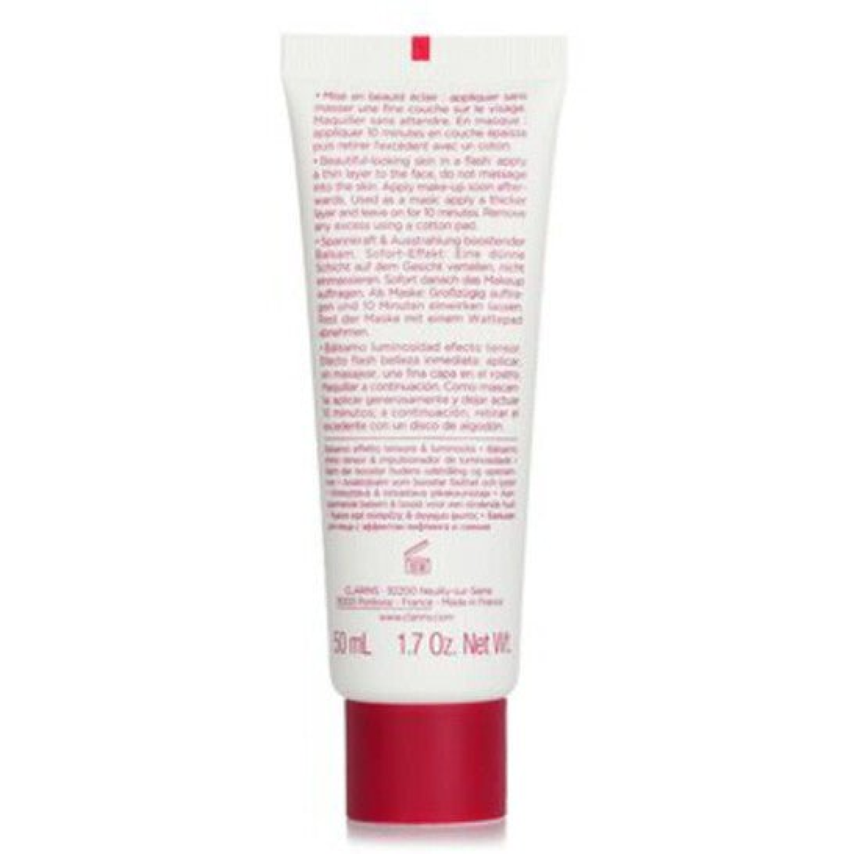 Clarins Beauty Flash Balm 50ml – Instant Radiance Balm and Makeup Primer for Tired, Dull Skin
