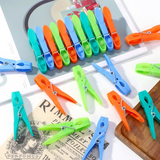 VINSANI 52 Pack Heavy Duty Plastic Clothes Pegs – UV-Resistant Multicoloured Washing Pegs, Strong Grip