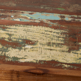 Indian Hub Coastal Nest of 3 Tables in Solid Reclaimed Wood – Hand Finished, Fully Assembled