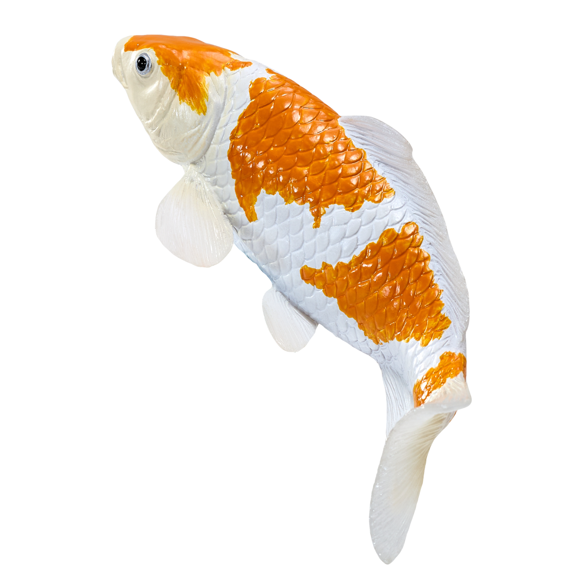 Mojo Ochiba Shigure Koi Carp Figurine – Hand-Painted Realistic Fish Model