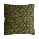 Artisan Furniture Maura Cushions, Set of 2 – Soft Cosy Scatter Cushions for Sofa, Bed or Armchair, Green