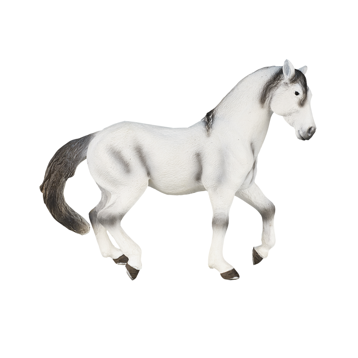 Mojo Andalusian Horse Figure, Grey – Realistic Equestrian Toy