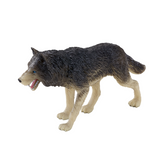 Mojo Fun Timber Wolf Toy Figurine – Hand-Painted Realistic Wildlife Model