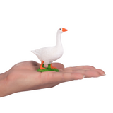 Mojo White Goose Figurine – Realistic Farm Animal Toy
