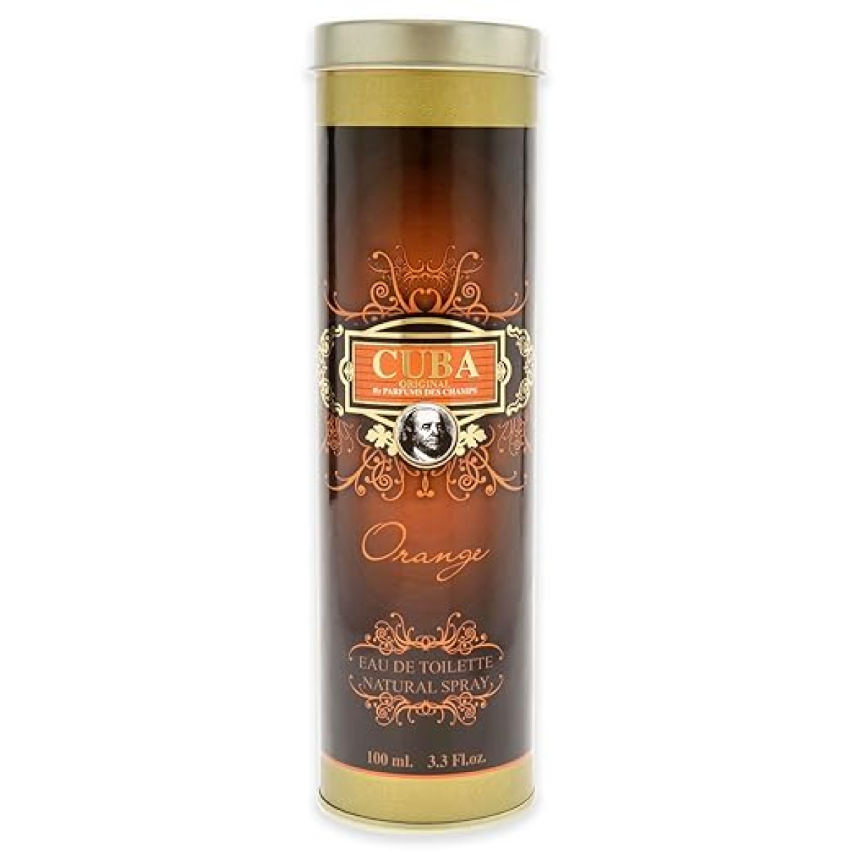Cuba Classic Orange Eau de Toilette Spray 100ml – Fresh & Citrus, Aromatic Fragrance, Unisex