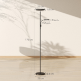 Dimmable LED Floor Lamp with Remote & Touch Control