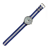 Relda Children's Analogue Watch with Quartz Movement & Adjustable Strap – Boys' Time Teacher, Blue