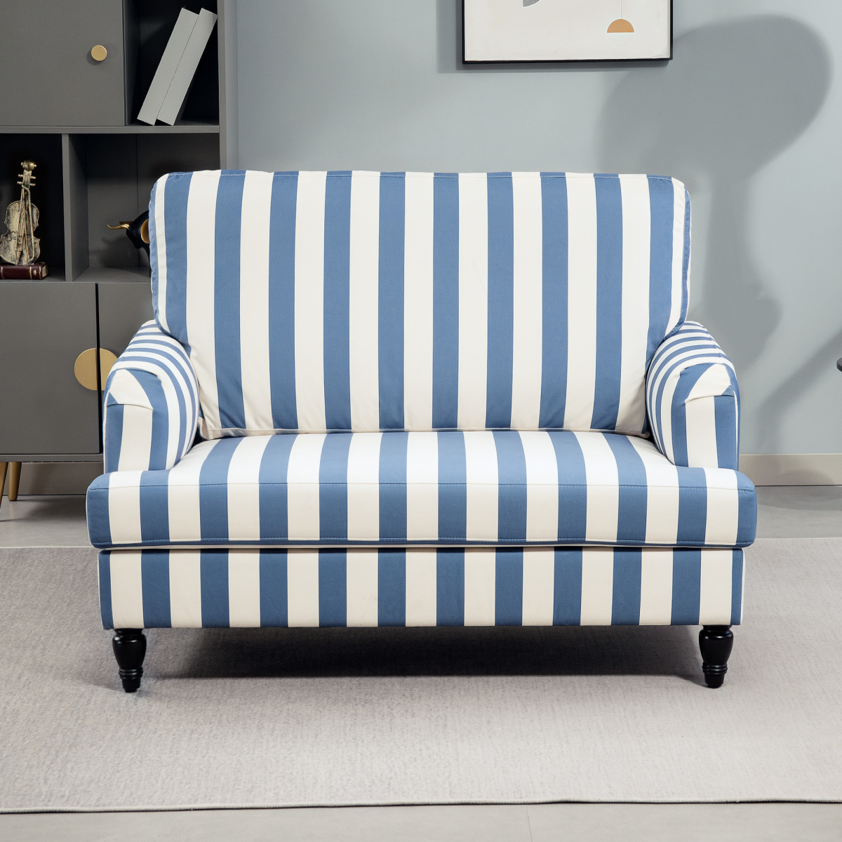 Close-up of striped velvet fabric texture