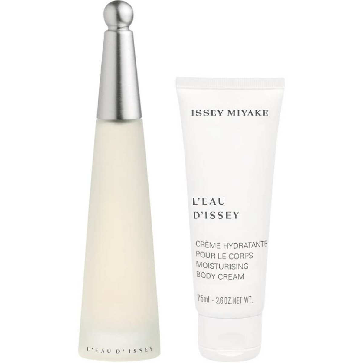 Issey Miyake L'Eau d'Issey Gift Set for Women – 100ml Eau de Toilette Spray and 75ml Moisturising Body Lotion