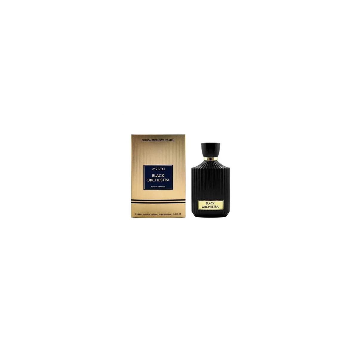 London Musk Black Orchestra Perfume 100ml – Dark Floral Fragrance with Black Orchid, Spice and Amber