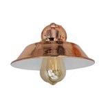 Rose Gold Retro Metal Wall Light