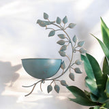 AcaciaHome 42cm Rust-Resistant Metal Garden Planter