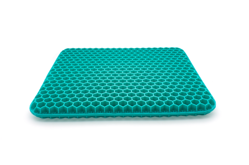 CloudSit Honeycomb Airflow Seat Cushion – Back and Spine Support, Blue