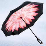 Avilo Self-Standing Windproof Umbrella – Freestanding Rain Umbrella for UK Weather