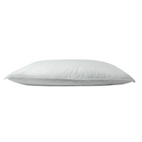 Harwoods Duck Feather Pillow Pair with Cotton Case – Soft Bedding Set of 2