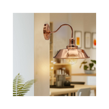 Rose Gold Retro Metal Wall Light