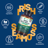 Prowise Irish Sea Moss Tablets 6000mg – High Strength Vegan Supplement, 120 Tablets, UK Made