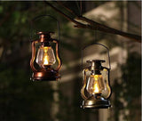 Solar Vintage Hanging Lantern