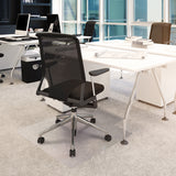 Floortex Advantagemat Vinyl Lipped Chair Mat for Carpets up to 6mm – 90 x 120cm