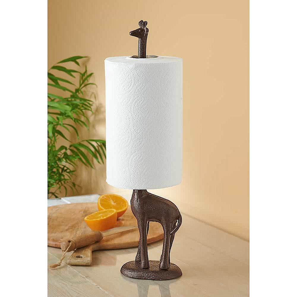 Avilo Giraffe Toilet Paper Roll Holder – Fun Animal Design Bathroom Accessory