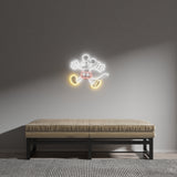 Yellowpop Disney Giant Mickey Silhouette LED Neon Sign – Official Licensed Feature Wall Décor