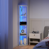 5-Tier Shelf RGB Floor Lamp with Remote