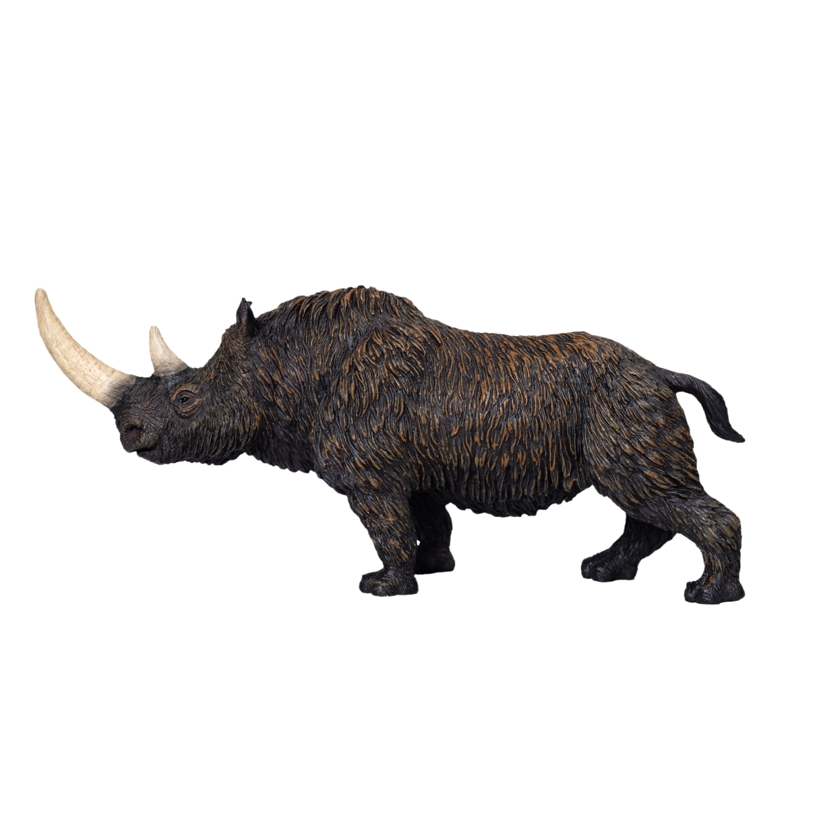 Mojo Woolly Rhino Figure – Realistic Ice Age Animal Toy