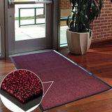 Super Hard Wearing Red Barrier Mat 80 x 120cm – Heavy Duty Dirt Barrier for High Traffic Areas