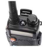 Baofeng UV-5R Two-Way Radio Walkie-Talkie – Dual Band VHF/UHF, 128 Channels, FM Radio, Black