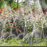 Vinsani 8M Garden Sprinkler Hose with Fixing Straps & On/Off Valve – Outdoor Water Spray for Kids and Pets